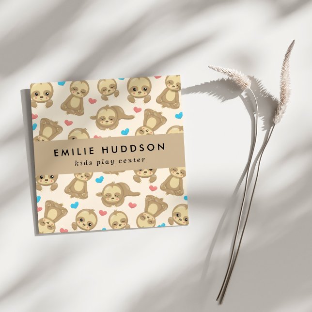 Tarjeta De Visita Cuadrada Tragaperras, Centro de juegos para niños, Centro d (Subido por el creador)