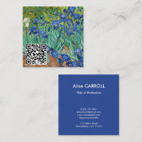 Vincent Van Gogh - Irises - Código QR