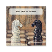 Vintage Classic Chess Knights Coach Club