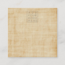 Tarjeta De Visita Cuadrada Vintage Earrings Backing Cards Add Your Own Logo
