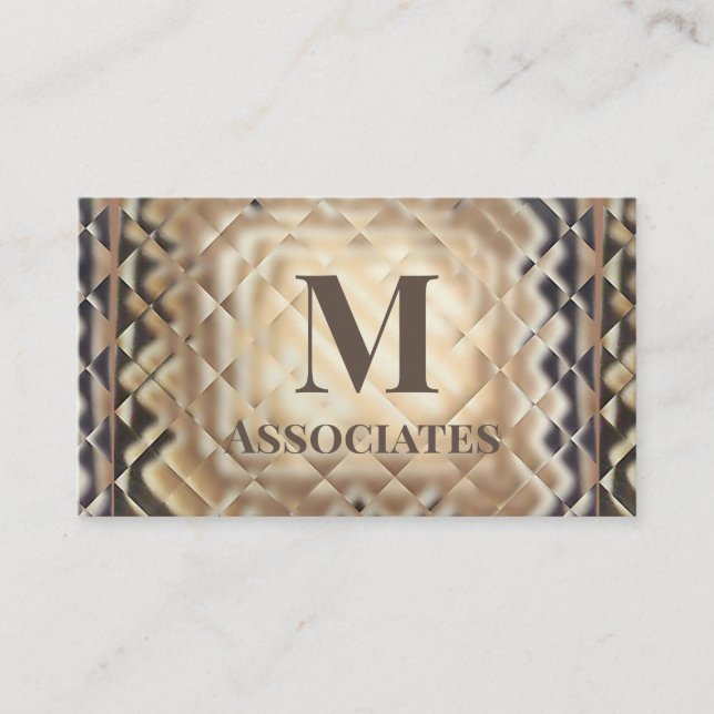 Tarjeta De Visita Cuadrado dimensional-M (Anverso)