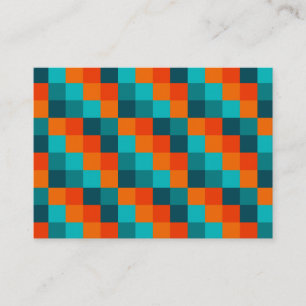 Tarjeta De Visita Cuadrados de color 01