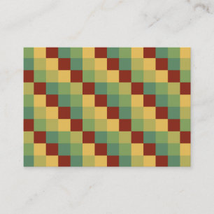 Tarjeta De Visita Cuadrados de color 016