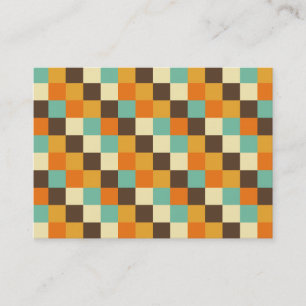 Tarjeta De Visita Cuadrados de color 05