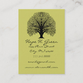 Tarjeta De Visita Cualquier color mostrado en el árbol giratorio Lim