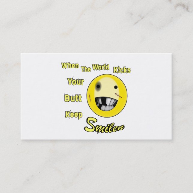 Tarjeta De Visita Cuando el mundo (Anverso)