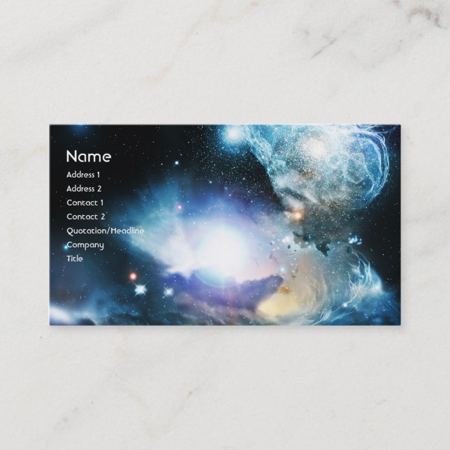 Tarjeta De Visita Cuasar (Anverso)