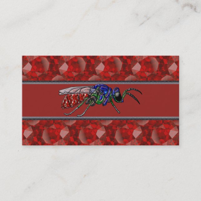 Tarjeta De Visita Cuckoo Wasp (Anverso)