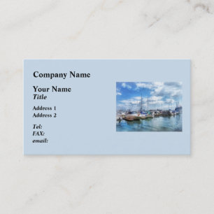 Tarjeta De Visita Cuenca del barco huele un punto