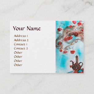 Tarjeta De Visita CUENTO DE HADAS TURCO Belleza Oriental, Moda, Joye