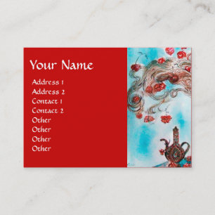 Tarjeta De Visita CUENTO DE HADAS TURCO Belleza Oriental,Moda,Joyerí