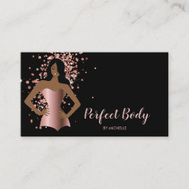 Tarjeta De Visita Cuerpo Esculpiendo Fitness Linergie Waist Trainer 