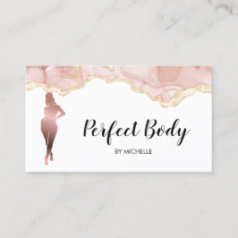 Tarjeta De Visita Cuerpo Esculpiendo Fitness Linergie Waist Trainer 