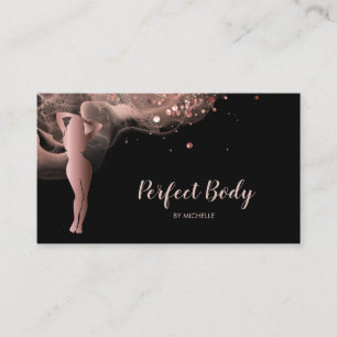 Tarjeta De Visita Cuerpo Esculpiendo Fitness Linergie Waist Trainer