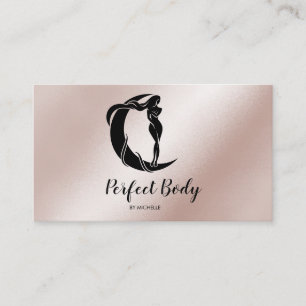 Tarjeta De Visita Cuerpo Esculpiendo Fitness Linergie Waist Trainer