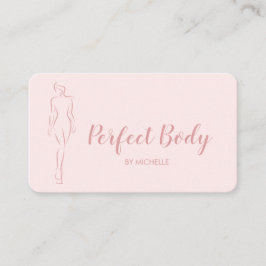 Tarjeta De Visita Cuerpo Esculpiendo Fitness Linergie Waist Trainer 