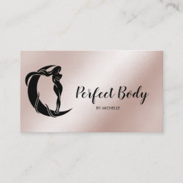 Tarjeta De Visita Cuerpo Esculpiendo Fitness Linergie Waist Trainer 