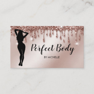 Tarjeta De Visita Cuerpo Esculpiendo Fitness Linergie Waist Trainer