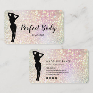 Tarjeta De Visita Cuerpo Esculpiendo Fitness Linergie Waist Trainer
