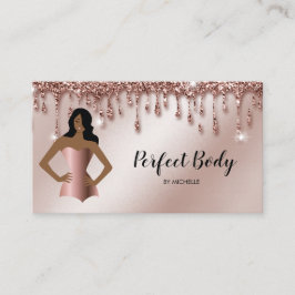 Tarjeta De Visita Cuerpo Esculpiendo Fitness Linergie Waist Trainer 