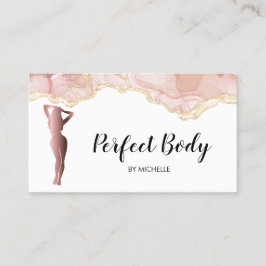 Tarjeta De Visita Cuerpo Esculpiendo Fitness Linergie Waist Trainer 