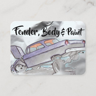 Tarjeta De Visita Cuerpo y pintura