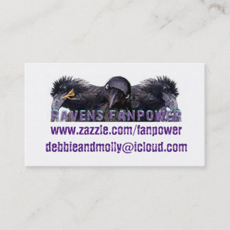 Tarjeta De Visita Cuervos Fanpower