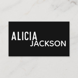 Tarjeta De Visita Cuidadando el verde azul yarn negro personalizado