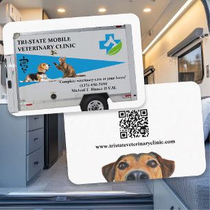 Tarjeta De Visita Cuidado de Animales / Veterinario