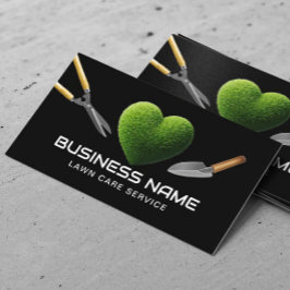 Tarjeta De Visita Cuidado de césped profesional y paisajismo en el c