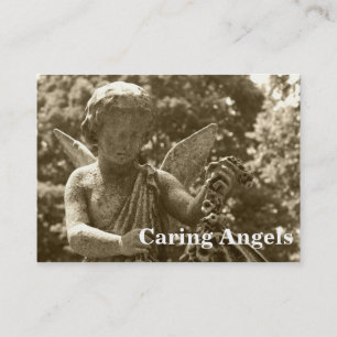 Tarjeta De Visita Cuidado de Enfermería de los ángeles de cuidado