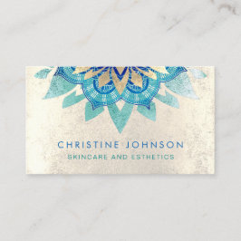 Tarjeta De Visita cuidado de la piel y estética