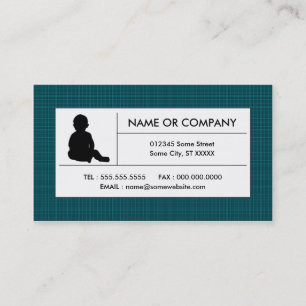 Tarjeta De Visita cuidado infantil