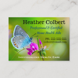 Tarjeta De Visita Cuidador de Comfort Wings