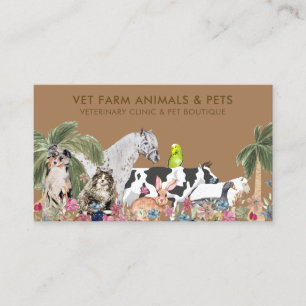 Tarjeta De Visita Cuidador de Mascotas de Palma