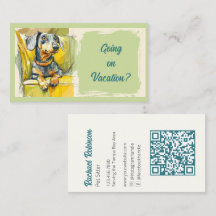 Cuidador de Mascotas Personalizado Acuarela Zen Pe