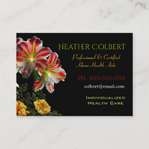 Tarjeta De Visita Cuidador Floral Friends Professional