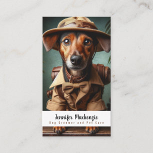 Tarjeta De Visita Cuidados de mascotas