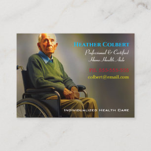 Tarjeta De Visita Cuidando a tu amado profesional