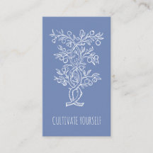 Cultívate Rama Entrelazada Ahumada Azul