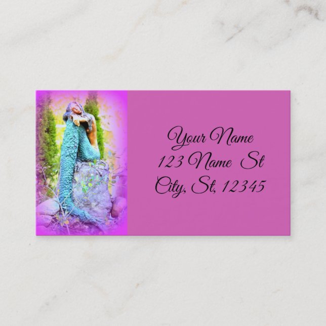 Tarjeta De Visita Cuna de sirena de verano Thunder (Anverso)