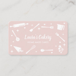 Tarjeta De Visita Cupcakes Baking Tools Utensiers Whisk Pastry