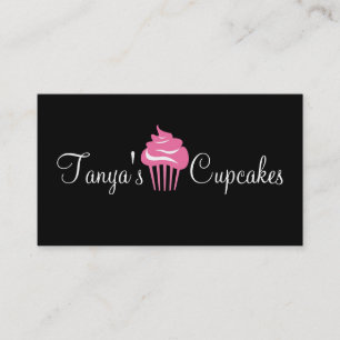 Tarjeta De Visita Cupcakes, Tartas, Comida, Catering, Negocio de Pan