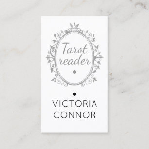 Tarjeta De Visita Curación de energía media psíquica de Tarot Rea