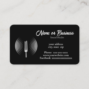 Tarjeta De Visita Curación de sonido