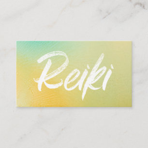 Tarjeta De Visita *~* Curador de energía Reiki Master Reiki Practic