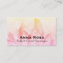 Tarjeta De Visita Curador principal de la energía de Reiki de la