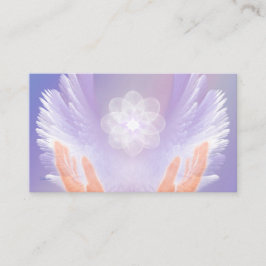 Tarjeta De Visita Curando con ángeles