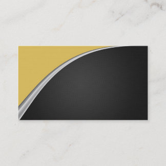 Tarjeta De Visita Curva del cromo