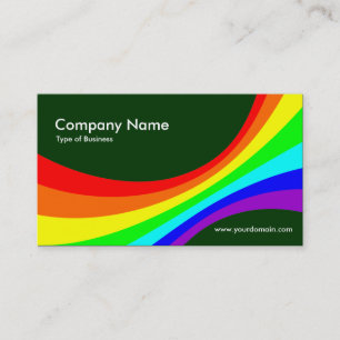 Tarjeta De Visita Curva Specrum II - Verde oscuro 003300